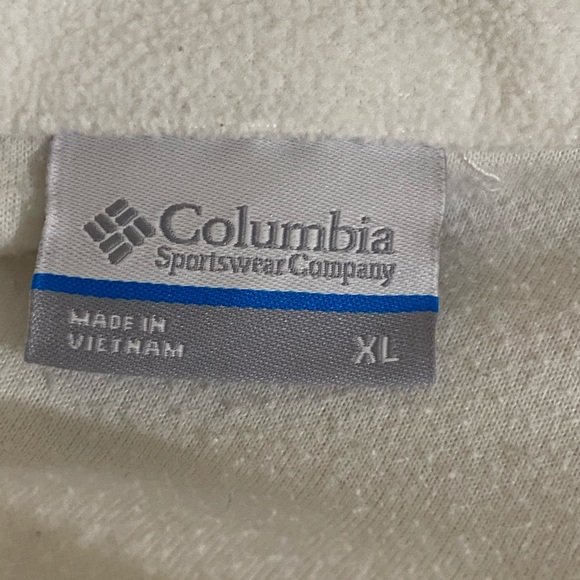 Columbia Sportswear Company White Plush Fleece Pullover Long Sleeves - Picture 4 of 6